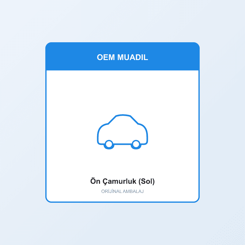 Ön Çamurluk (Sol) - ambalaj