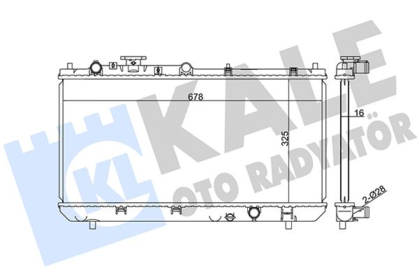 MOTOR SU RADYATORU 323 99>01